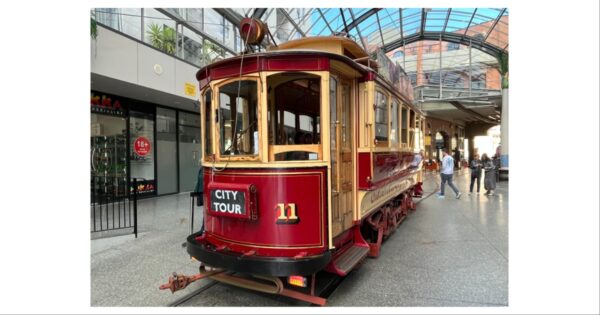 紐西蘭 | 基督城懷舊復古電車Christchurch Tram 購票全攻略 內部開箱 市區觀光City Tour